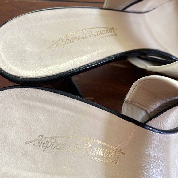 Stephane de Raucourt leather mules (sz 9) - Picture 7 of 10